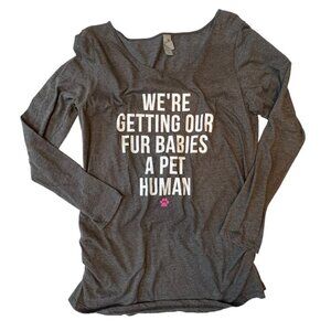 Fur Baby Maternity Shirt XL